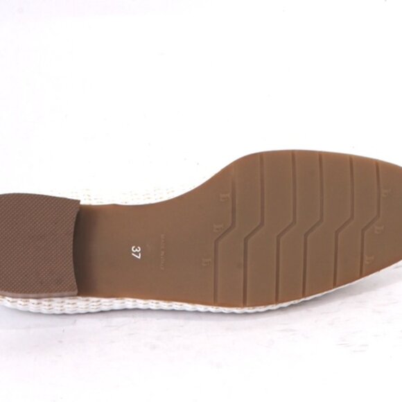 Luca Grossi 214 White Leather Classic Loafer Flat Shoe - Picture 8 of 8